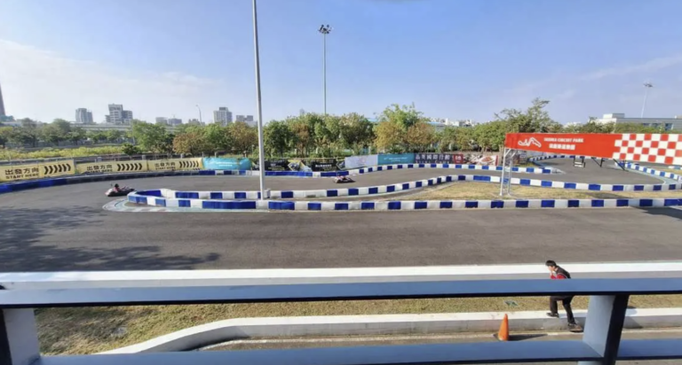Mini Suzuka Circuit go kart track in Kaohsiung – 10:1 replica of Japan’s Suzuka Circuit